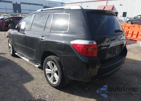 2008 Toyota Highlander Limited from USA, damaged, VIN JTEDS42A982015150